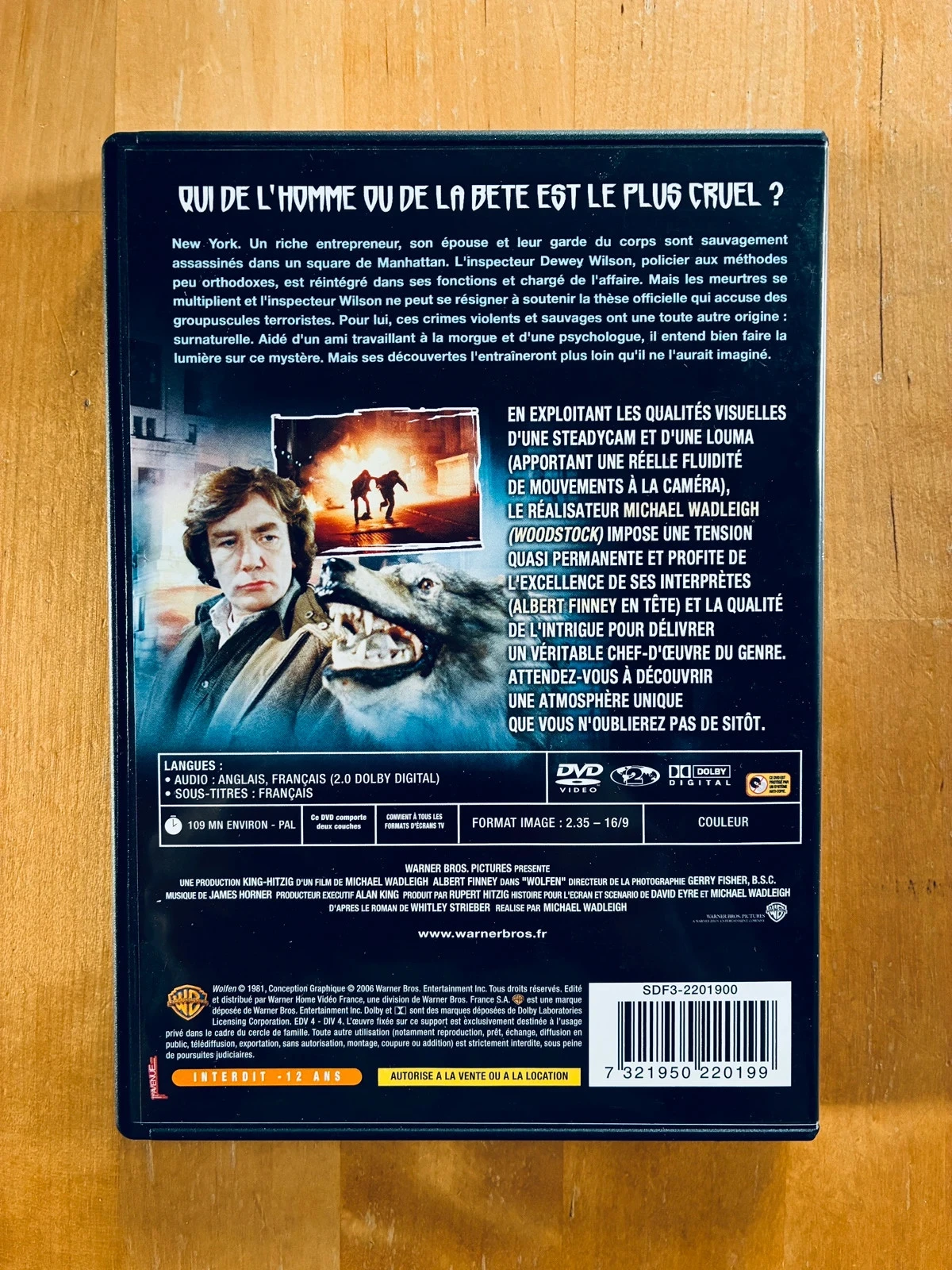 DVD Wolfen. – photo 3